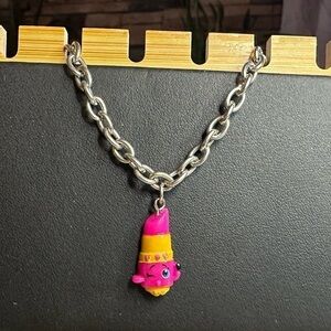 🥳 4 for $20 Sale!! 🥳 Shopkins “Lippy” Charm Bracelet (Kids)